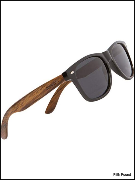 Handcrafted Walnut Wood Sunglasses with Polarized Lenses and UV Protection main image 5